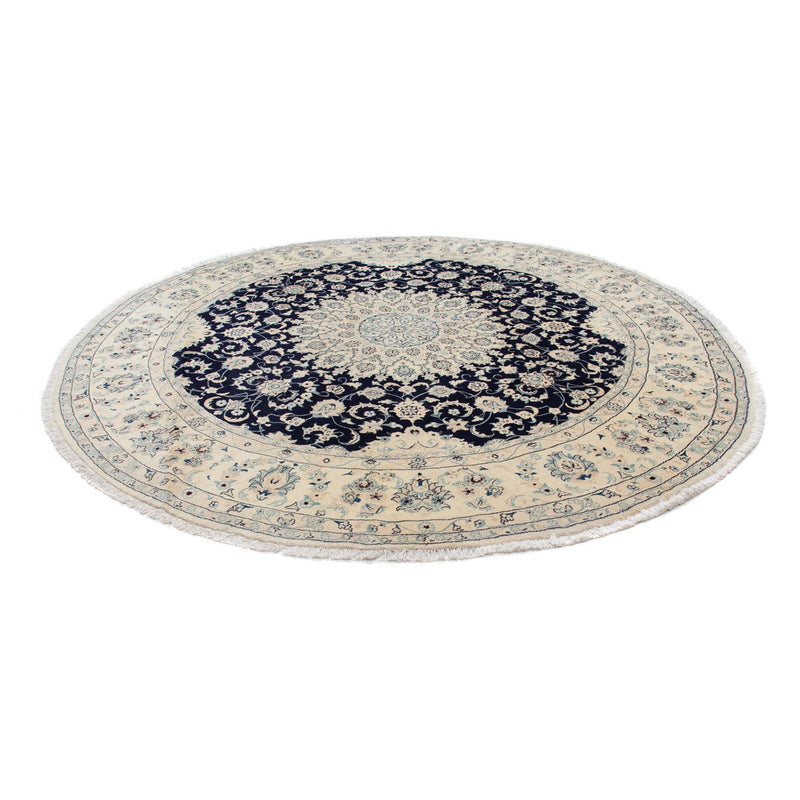 Alfombra persa - Nain - 352 x 248 cm - azul oscuro