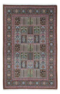 Alfombra persa - Ghom - 200 x 132 cm - multicolor