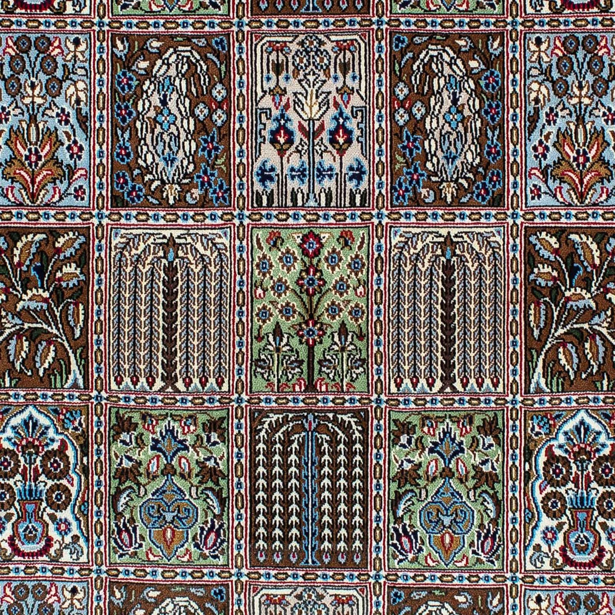Alfombra persa - Ghom - 200 x 132 cm - multicolor