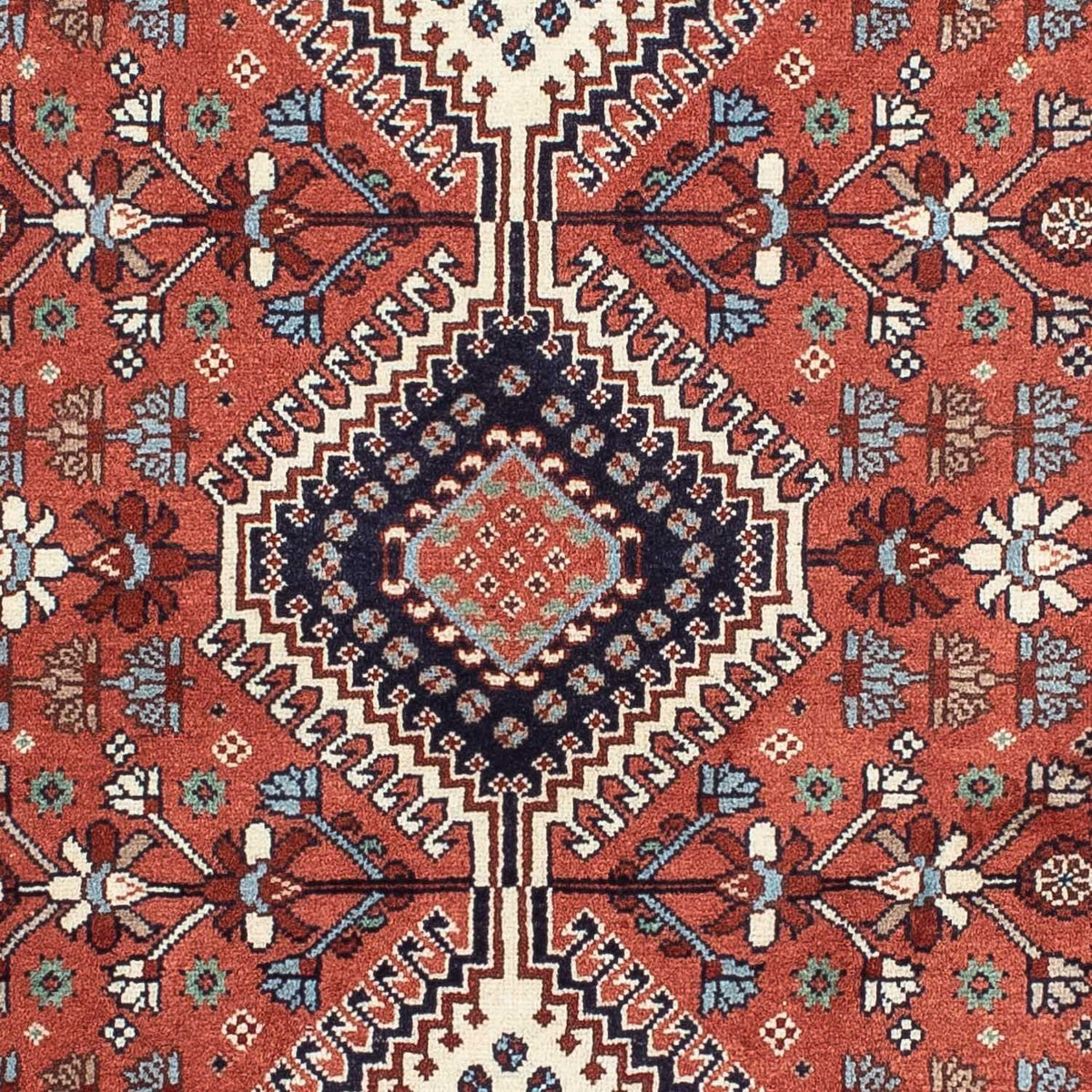 Alfombra persa - Nómada - 163 x 108 cm - óxido