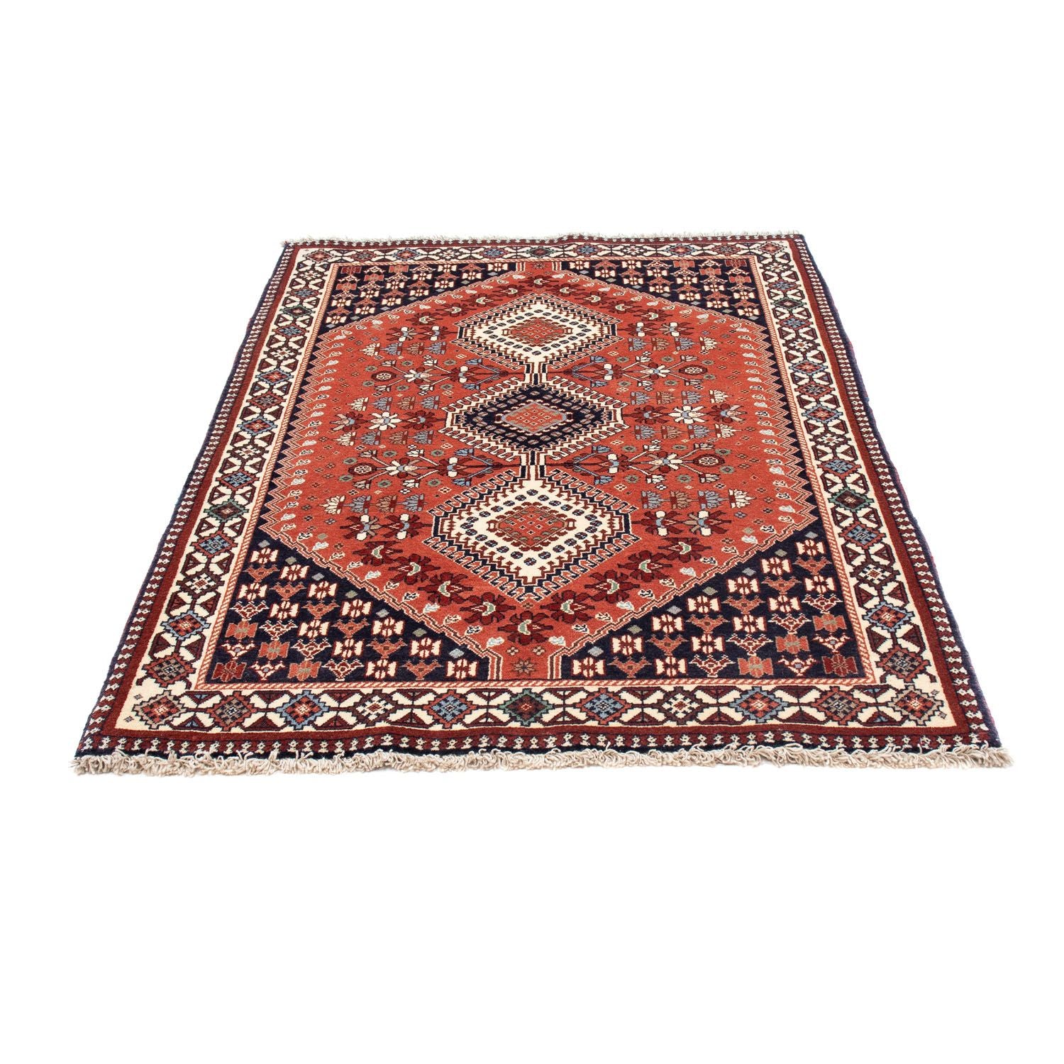 Alfombra persa - Nómada - 163 x 108 cm - óxido