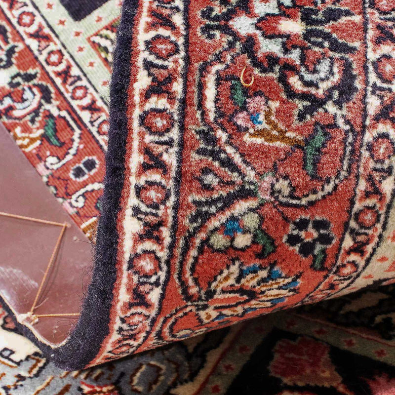 Alfombra persa - Bidjar - 138 x 71 cm - rojo claro