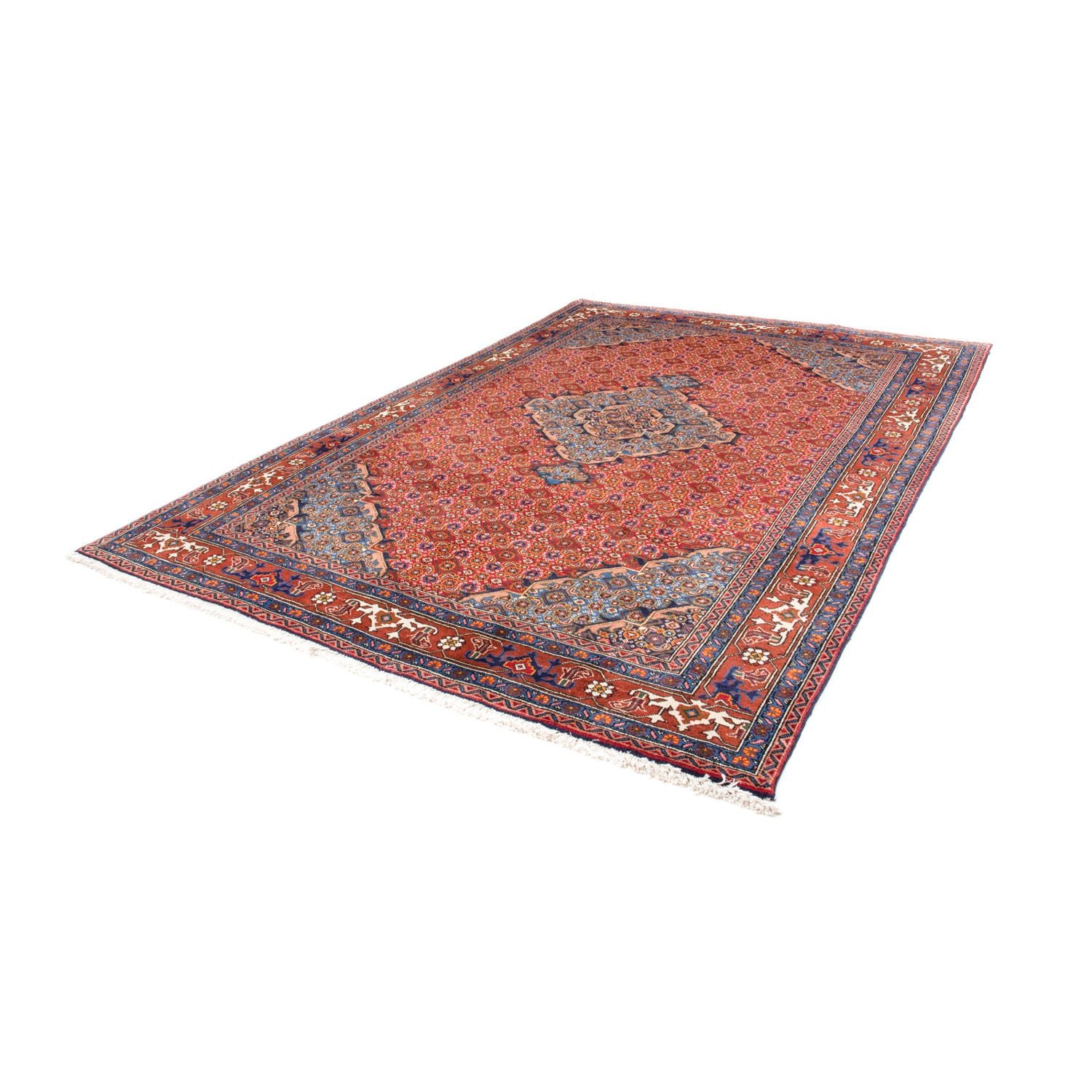 Alfombra persa - Ghom - 295 x 208 cm - rojo