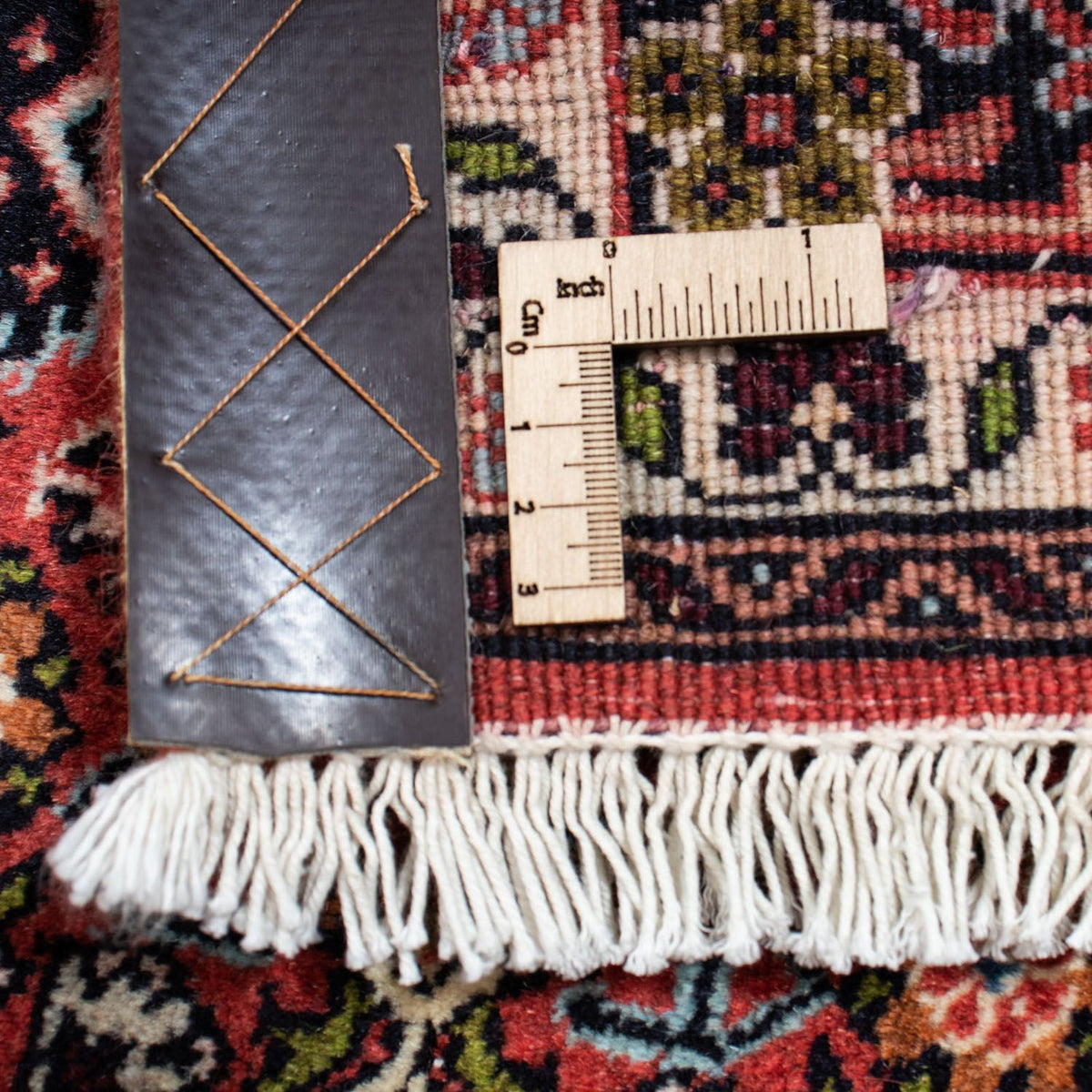 Alfombra persa - Bidjar - 230 x 139 cm - rojo claro