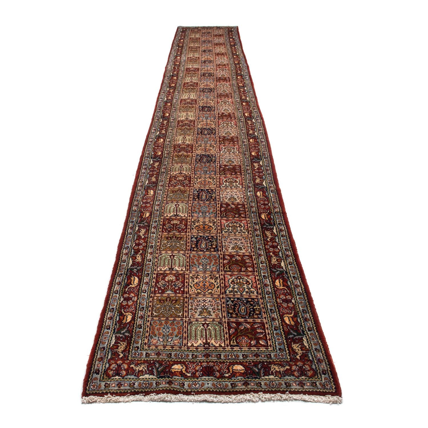 Alfombra de pasillo Alfombra persa - Clásica - 607 x 80 cm - rojo oscuro