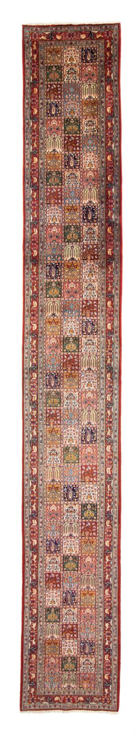 Alfombra de pasillo Alfombra persa - Clásica - 590 x 80 cm - rojo