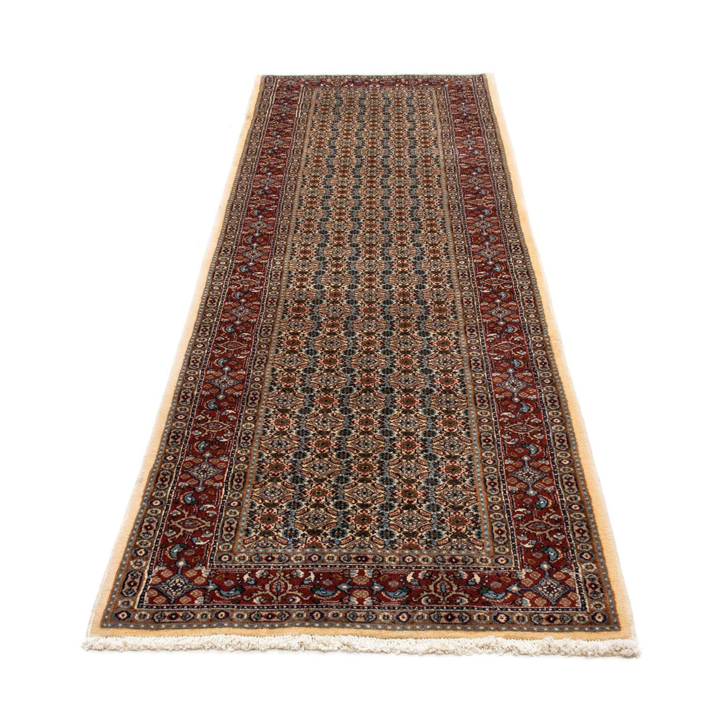 Alfombra de pasillo Alfombra persa - Clásica - 294 x 80 cm - beige