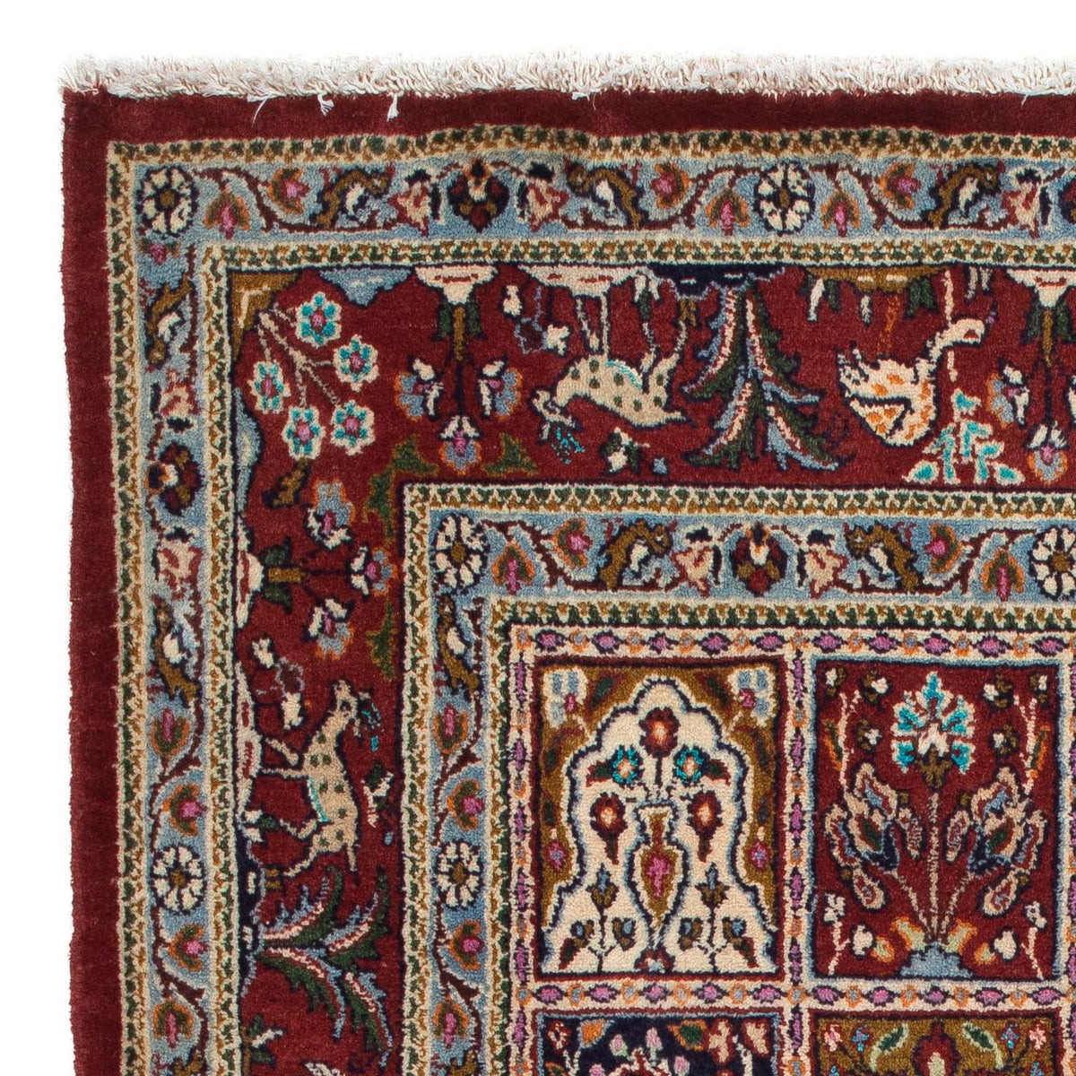 Alfombra persa - Clásica - 148 x 98 cm - rojo oscuro