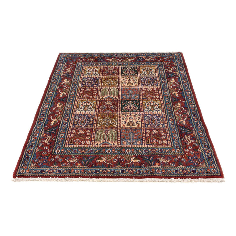 Alfombra persa - Clásica - 144 x 100 cm - rojo oscuro