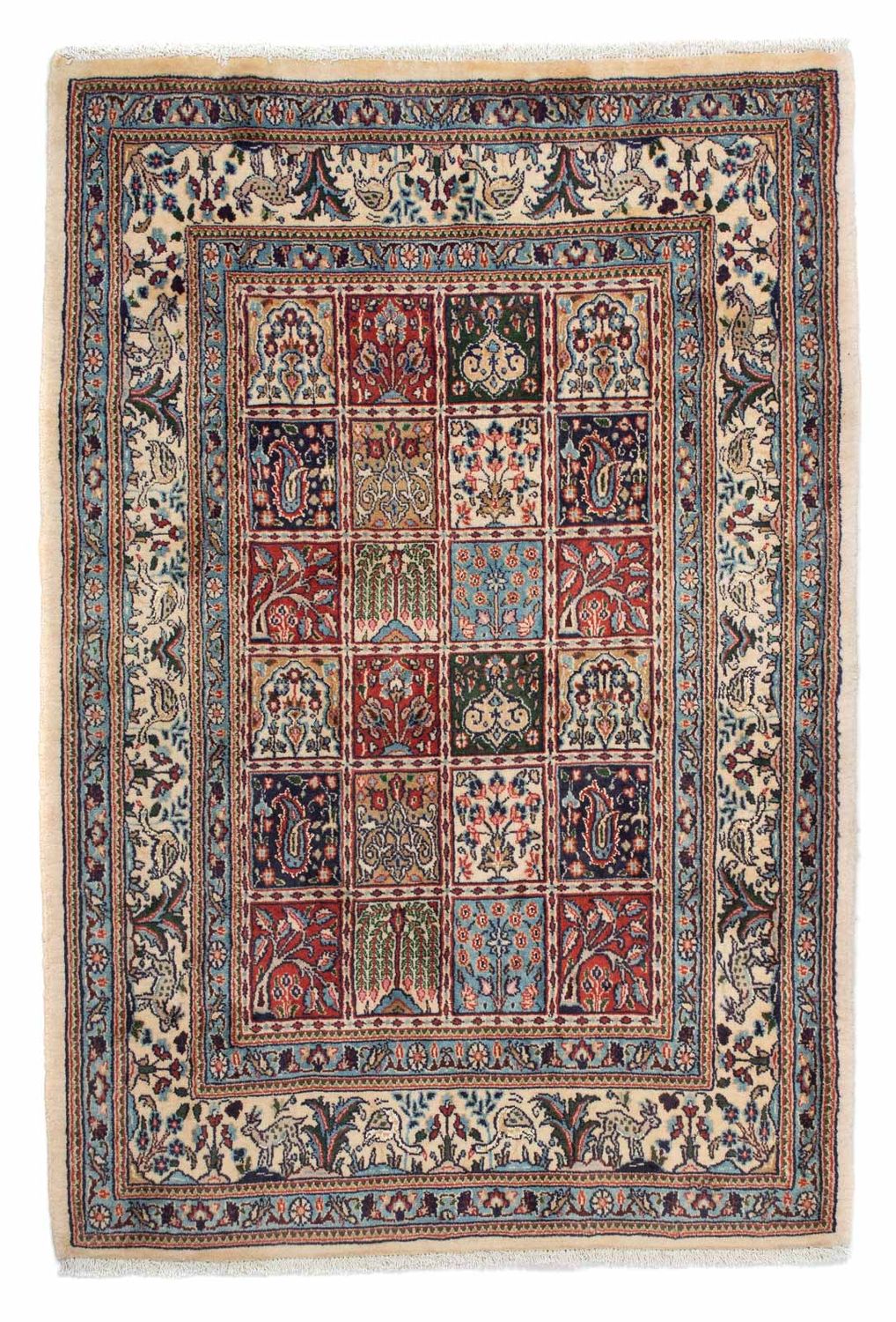 Alfombra persa - Clásica - 143 x 98 cm - multicolor