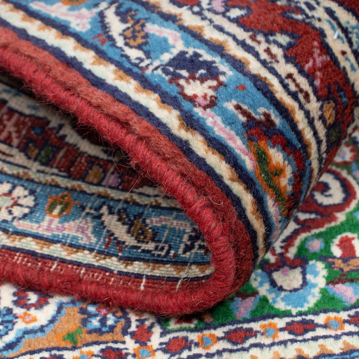 Alfombra persa - Clásica - 140 x 95 cm - rojo oscuro