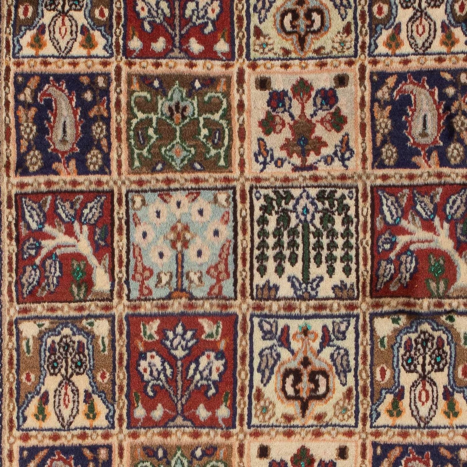 Alfombra persa - Clásica - 146 x 98 cm - multicolor