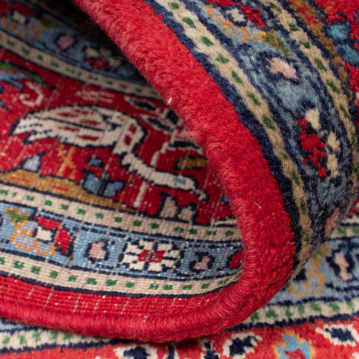 Alfombra persa - Clásica - 145 x 96 cm - rojo oscuro