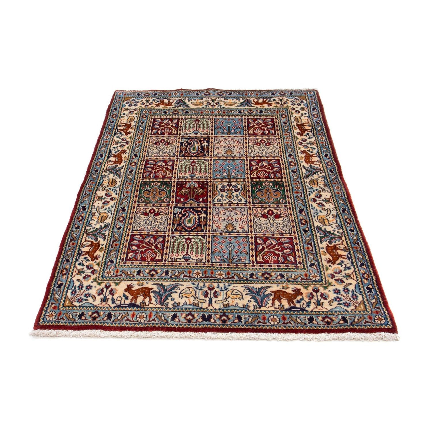 Alfombra persa - Clásica - 154 x 100 cm - multicolor