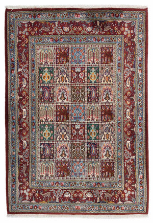 Alfombra persa - Clásica - 142 x 100 cm - multicolor
