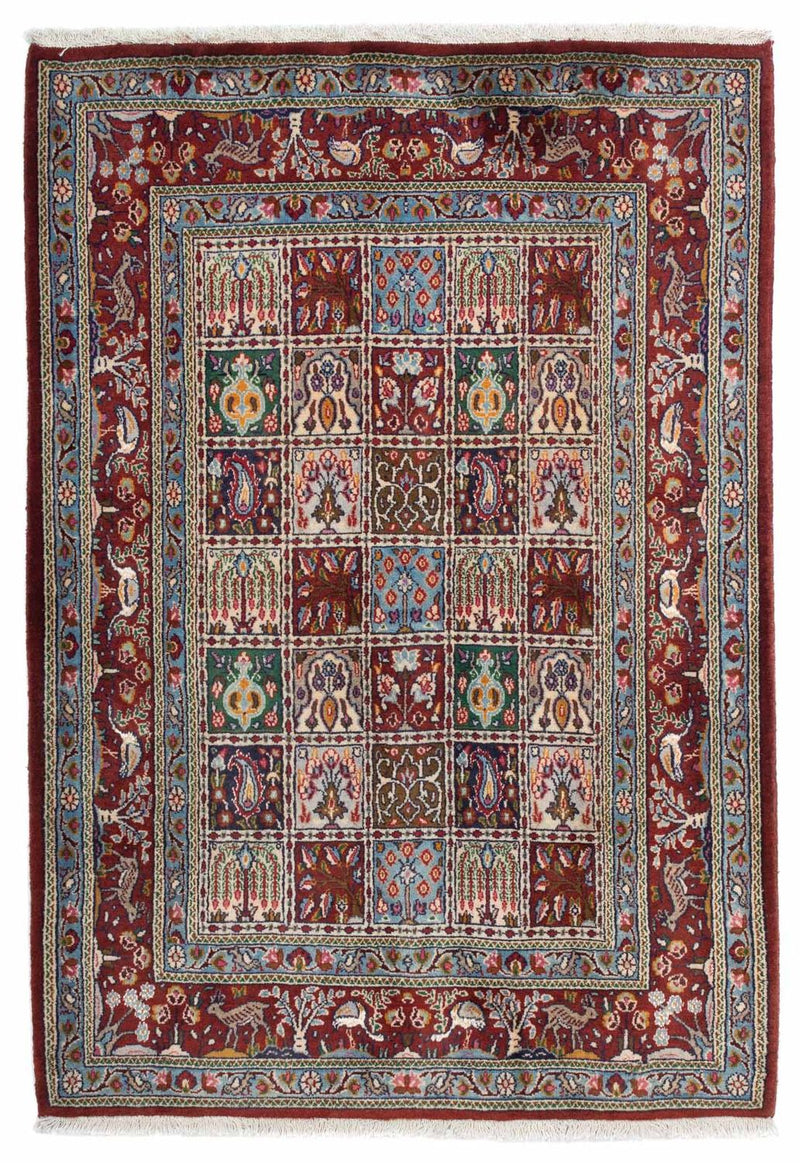 Alfombra persa - Clásica - 142 x 100 cm - multicolor