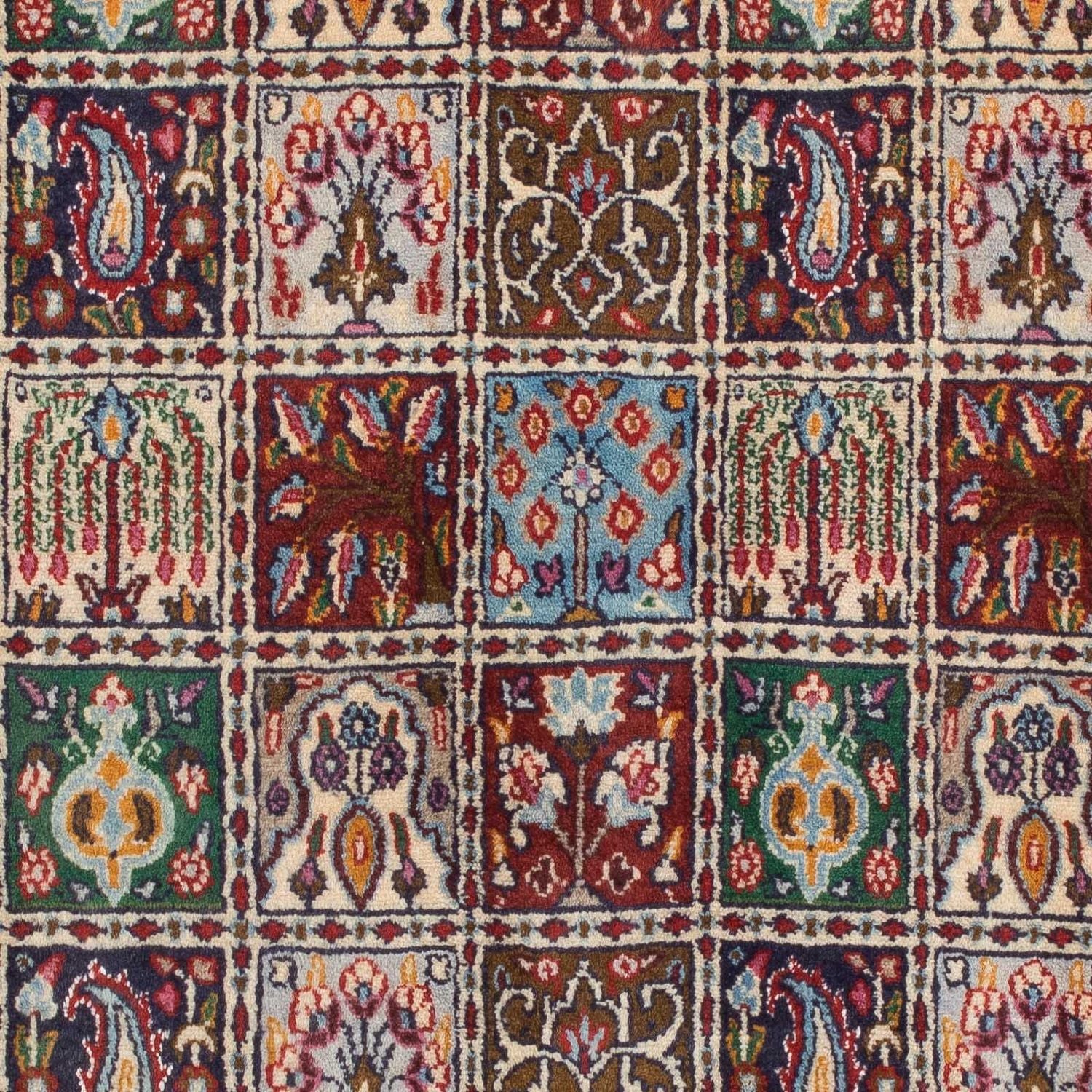 Alfombra persa - Clásica - 142 x 100 cm - multicolor