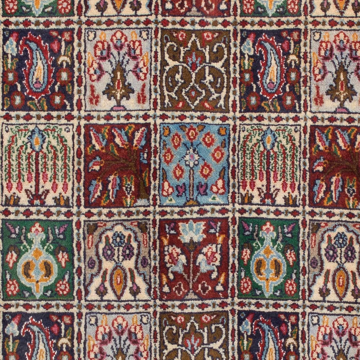 Alfombra persa - Clásica - 142 x 100 cm - multicolor