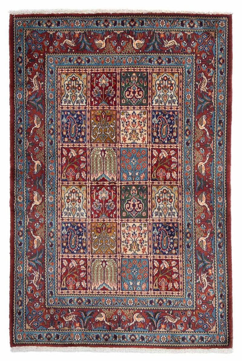 Alfombra persa - Clásica - 147 x 100 cm - multicolor