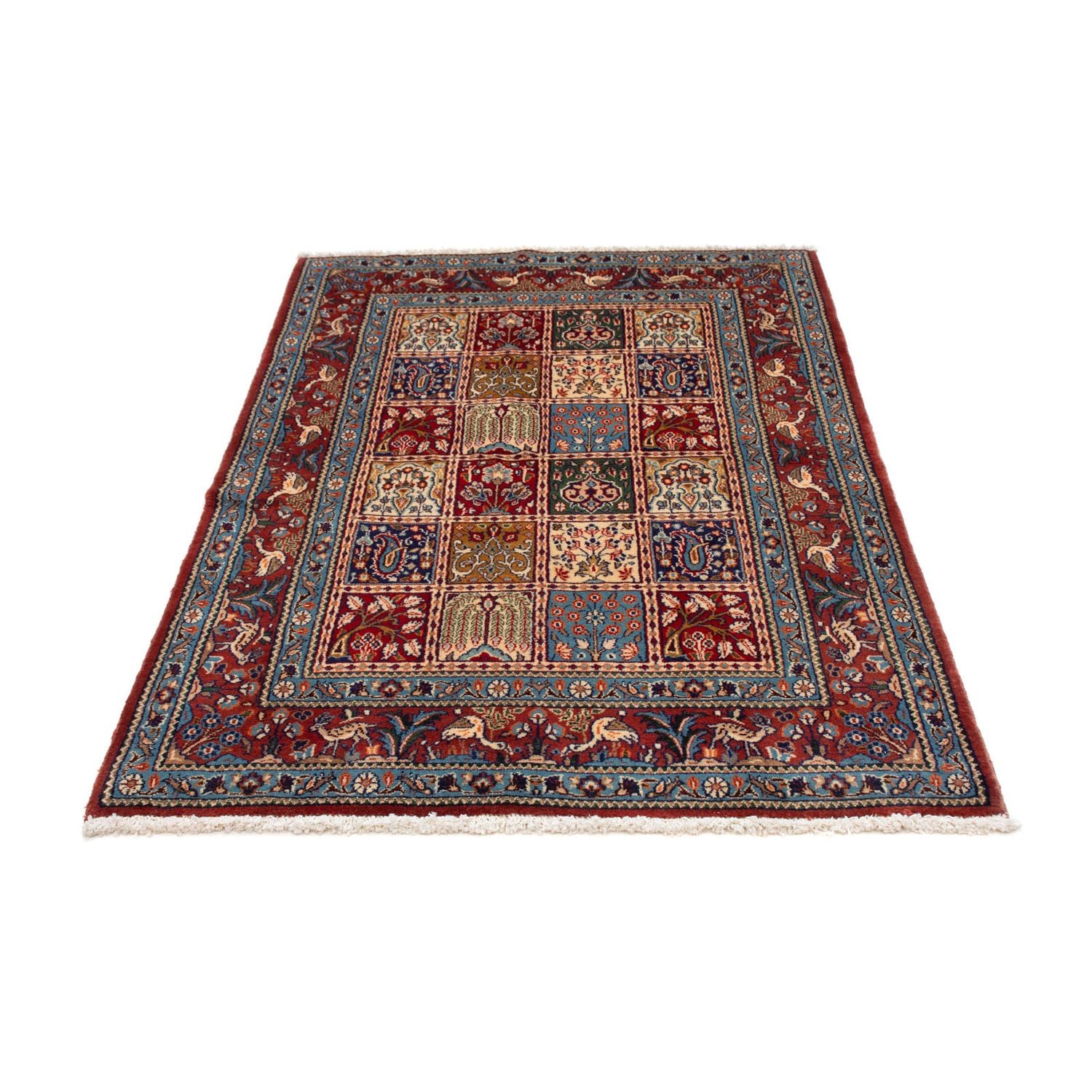 Alfombra persa - Clásica - 147 x 100 cm - multicolor