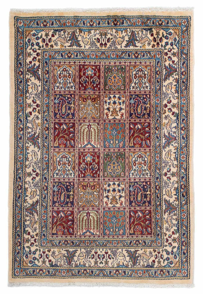 Alfombra persa - Clásica - 146 x 99 cm - multicolor