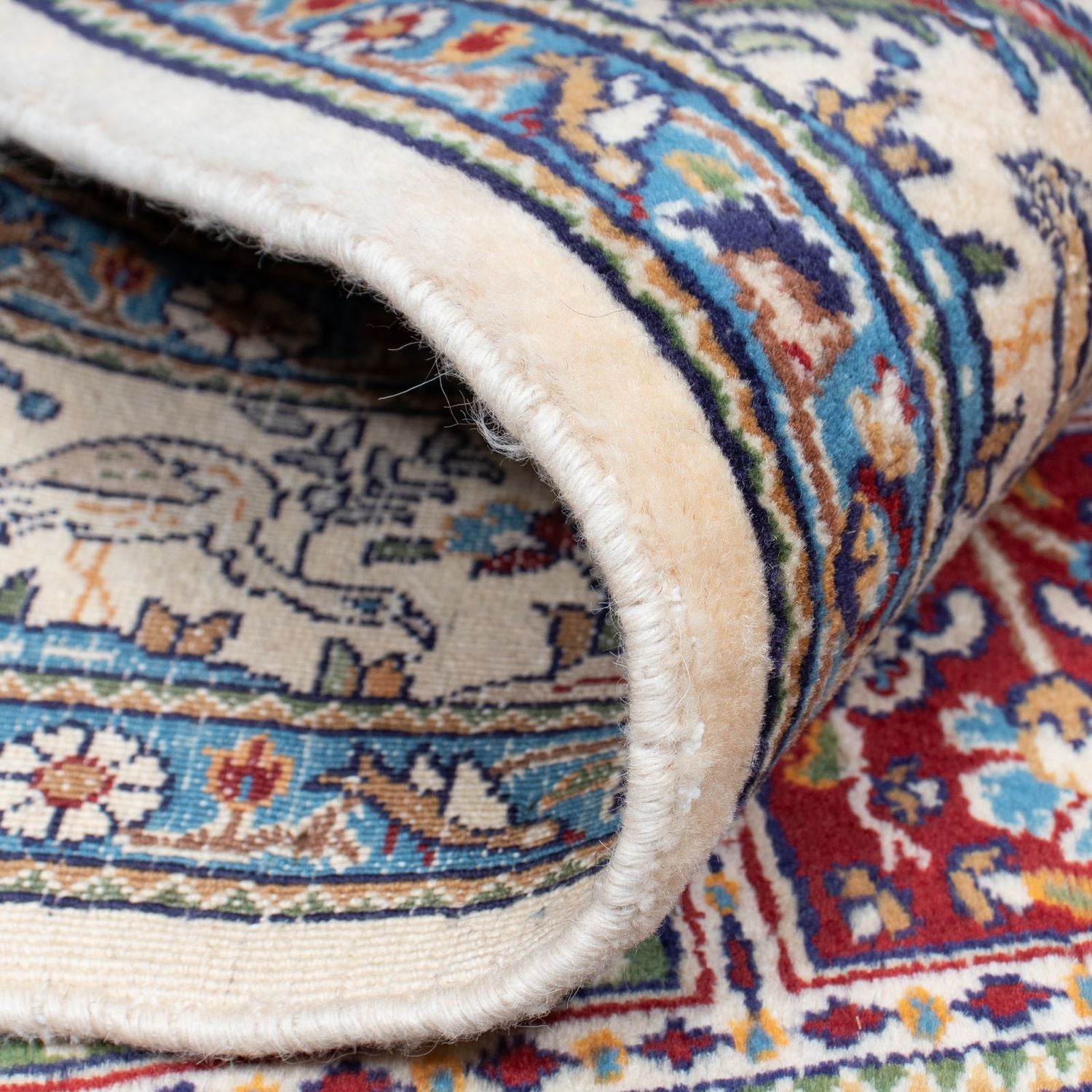 Alfombra persa - Clásica - 146 x 99 cm - multicolor