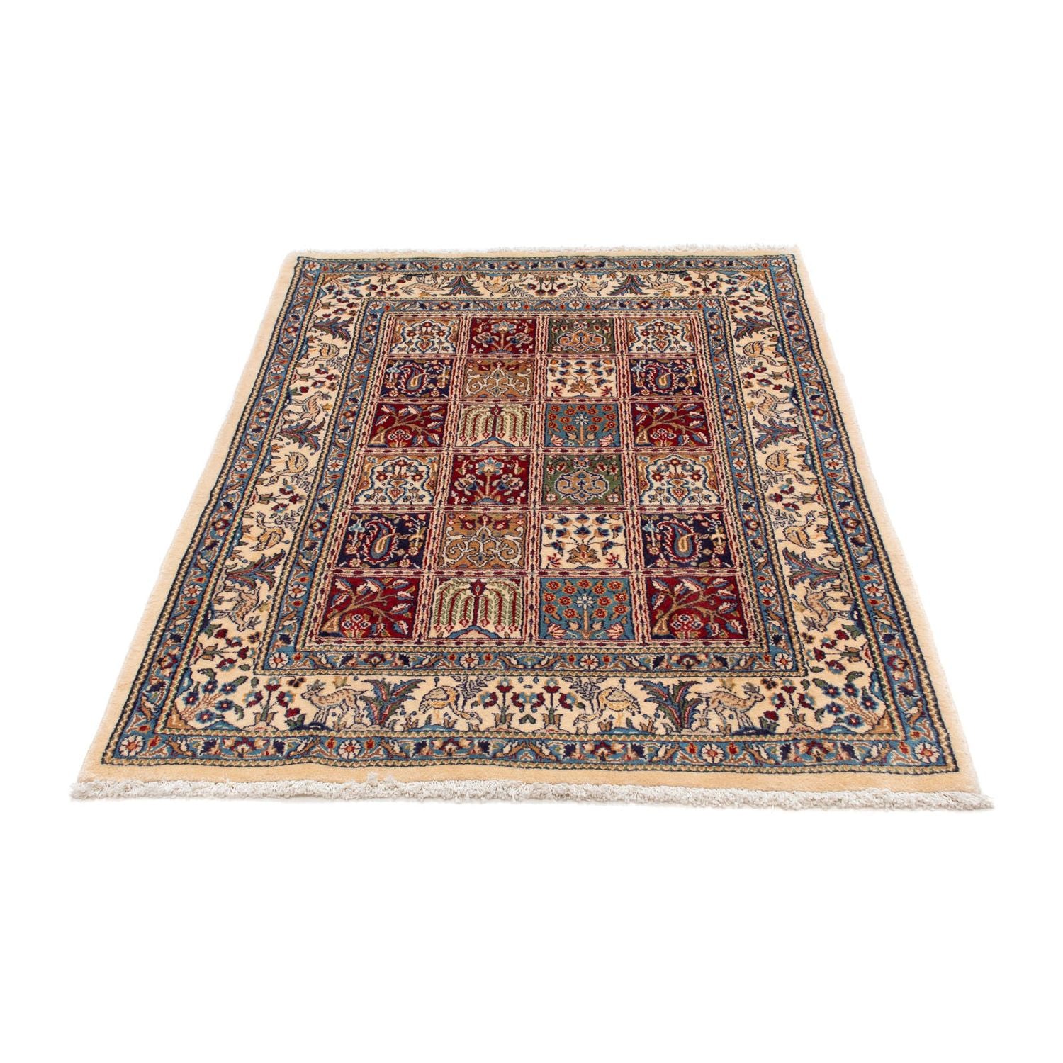 Alfombra persa - Clásica - 146 x 99 cm - multicolor