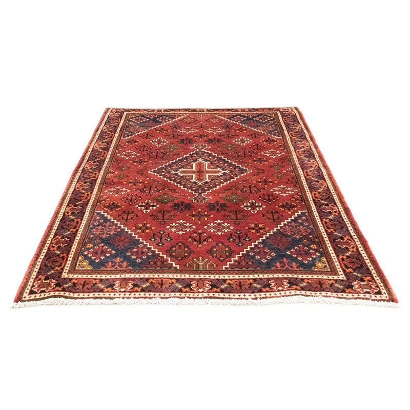 Alfombra persa - Nómada - 205 x 138 cm - rojo oscuro