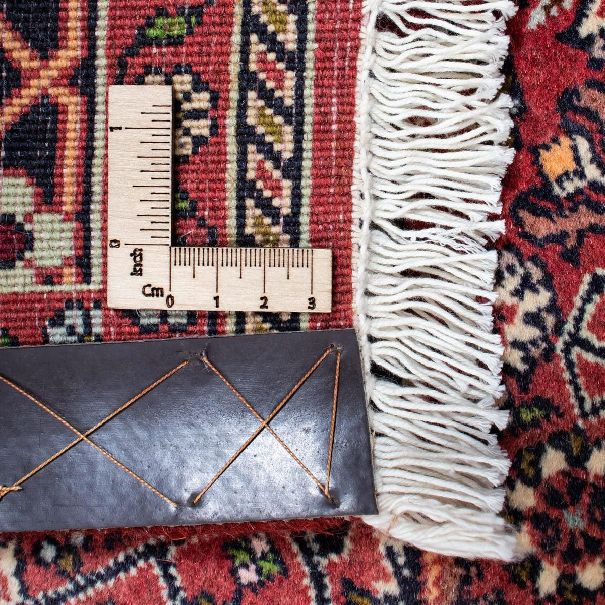 Alfombra persa - Bidjar - 208 x 139 cm - rojo