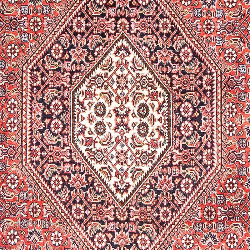 Alfombra persa - Bidjar - 172 x 106 cm - rojo claro