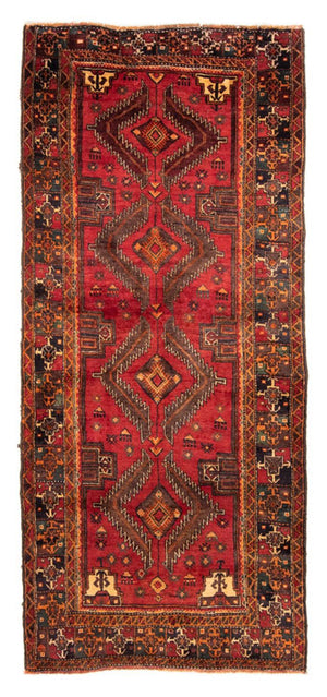 Alfombra de pasillo Alfombra Belutsch - 237 x 103 cm - rojo