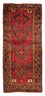 Alfombra de pasillo Alfombra Belutsch - 237 x 103 cm - rojo