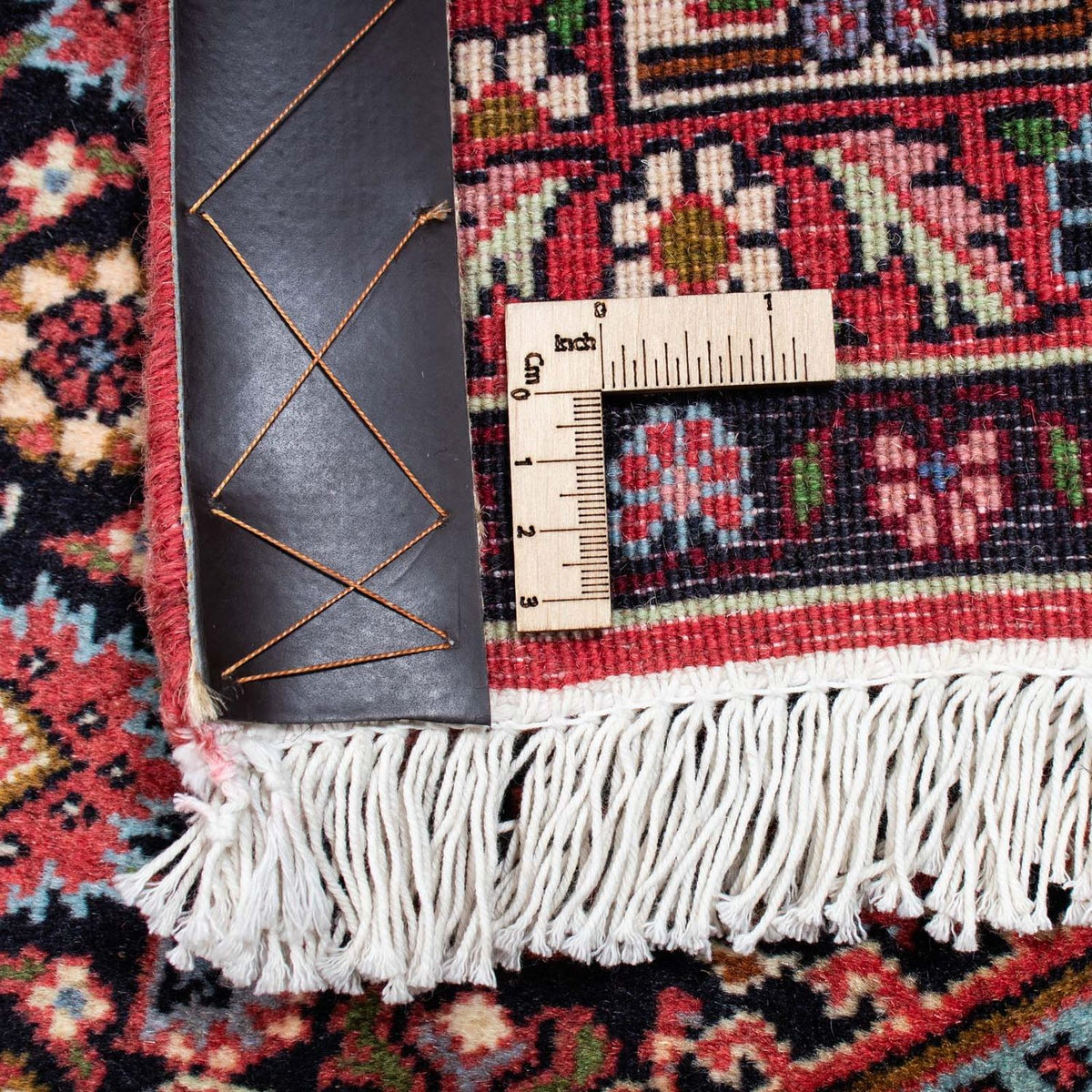 Alfombra persa - Bidjar - 223 x 142 cm - rojo claro