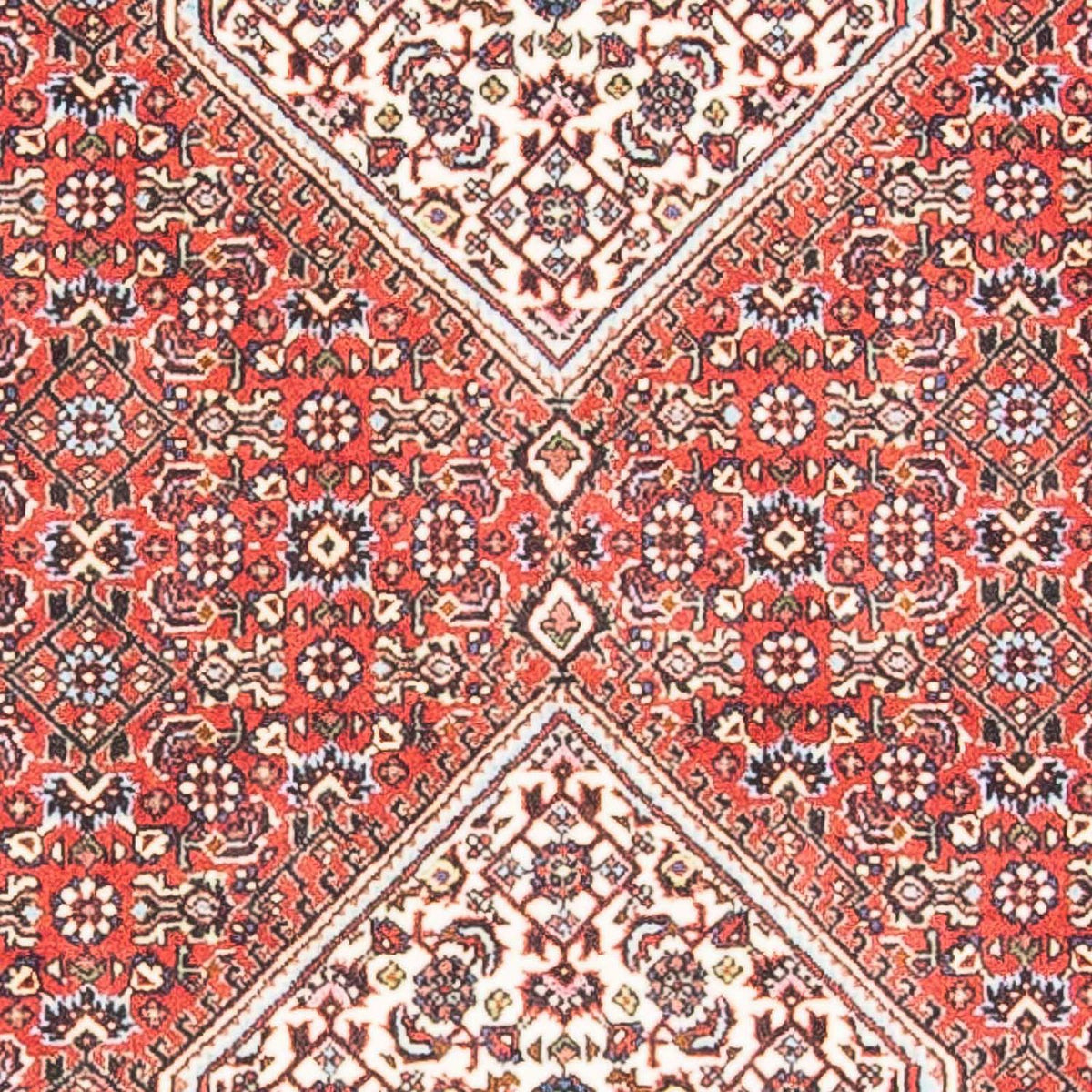 Alfombra persa - Bidjar - 160 x 73 cm - rojo claro