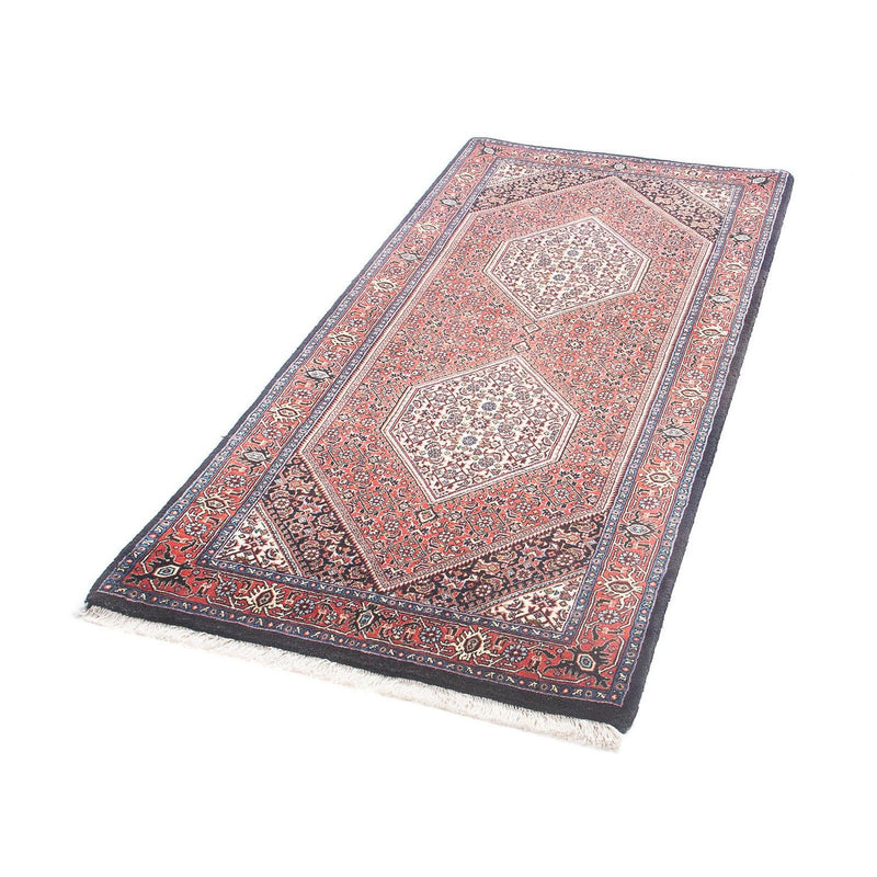Alfombra persa - Bidjar - 160 x 73 cm - rojo claro