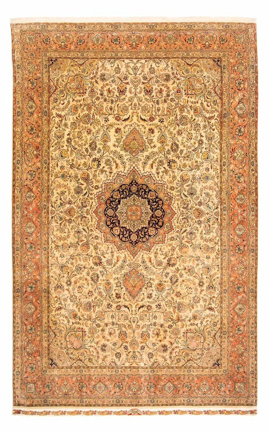 Alfombra Persa - Tabriz - Prima - 320 x 201 cm - marrón