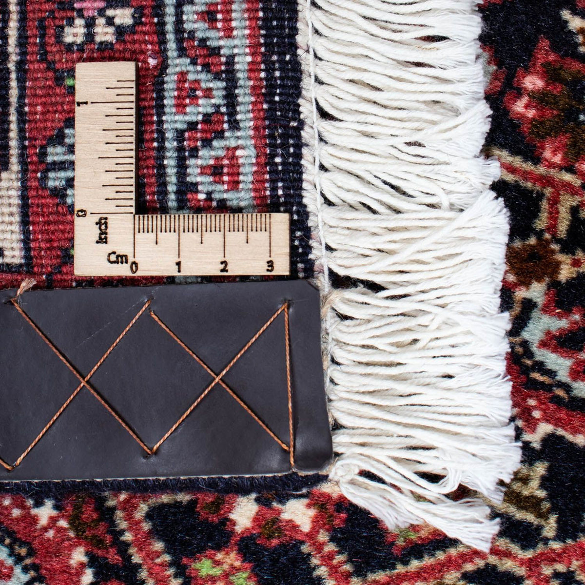 Alfombra persa - Bidjar - 215 x 140 cm - rojo