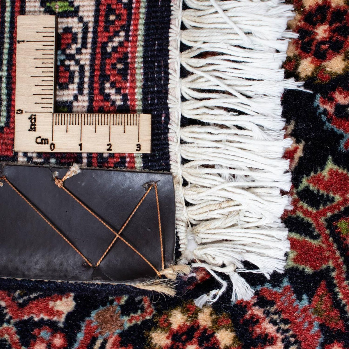 Alfombra persa - Bidjar - 209 x 140 cm - azul oscuro