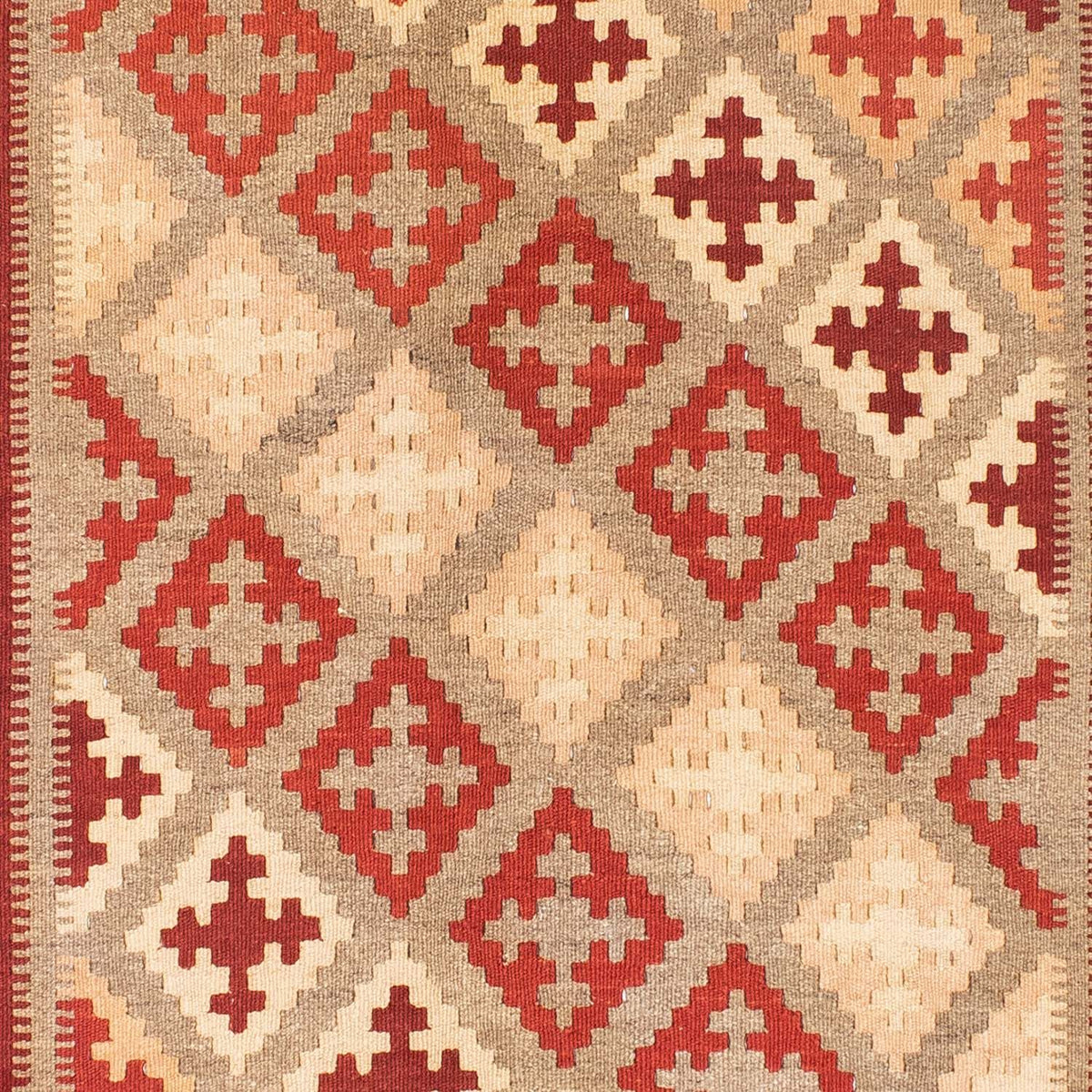 Alfombra Kelim - Oriental - 169 x 148 cm - rojo