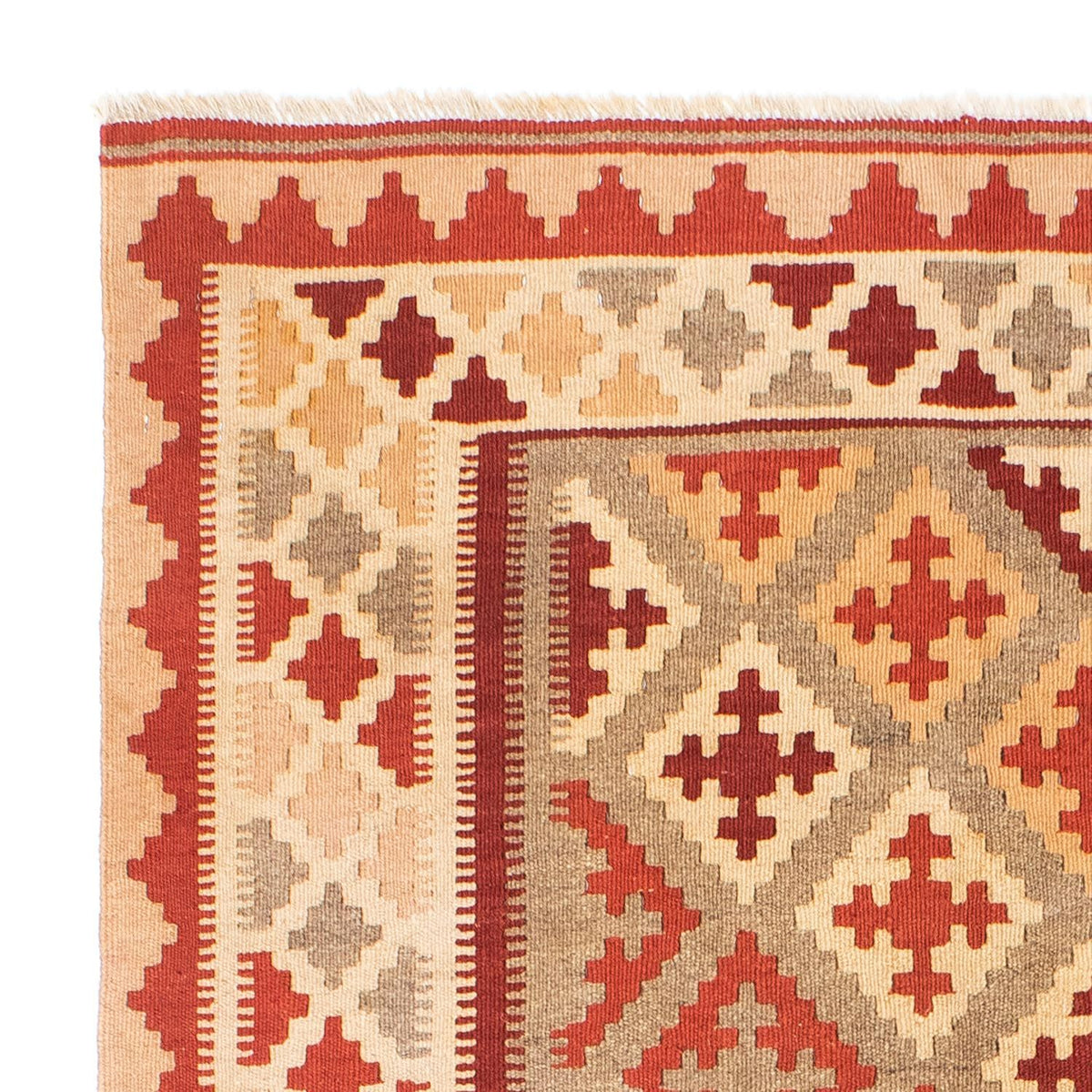 Alfombra Kelim - Oriental - 169 x 148 cm - rojo