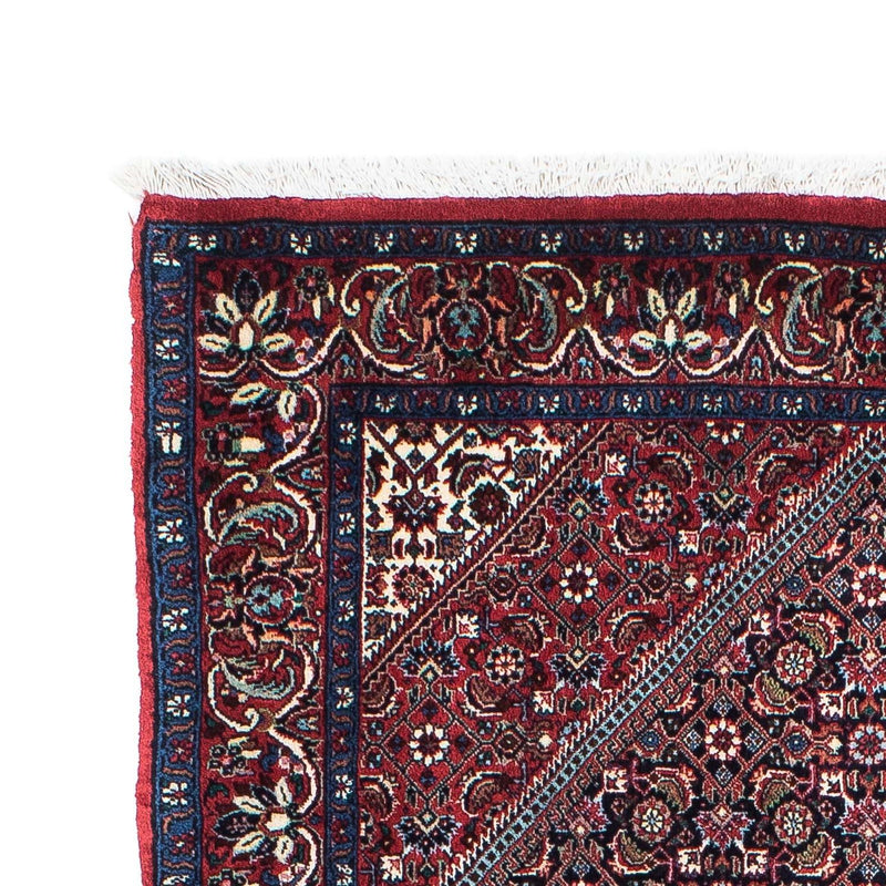 Alfombra de pasillo Alfombra persa - Bidjar - 200 x 97 cm - rojo claro