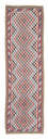 Alfombra de pasillo Alfombra Kelim - Oriental - 385 x 96 cm - multicolor