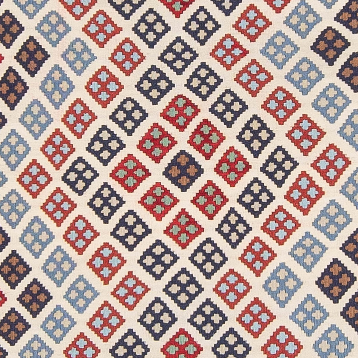 Alfombra de pasillo Alfombra Kelim - Oriental - 385 x 96 cm - multicolor