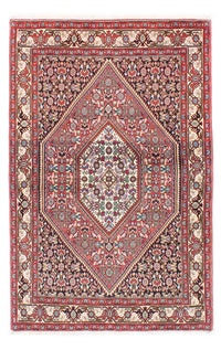Alfombra persa - Bidjar - 165 x 107 cm - rojo
