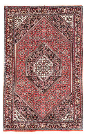 Alfombra persa - Bidjar - 172 x 109 cm - rojo