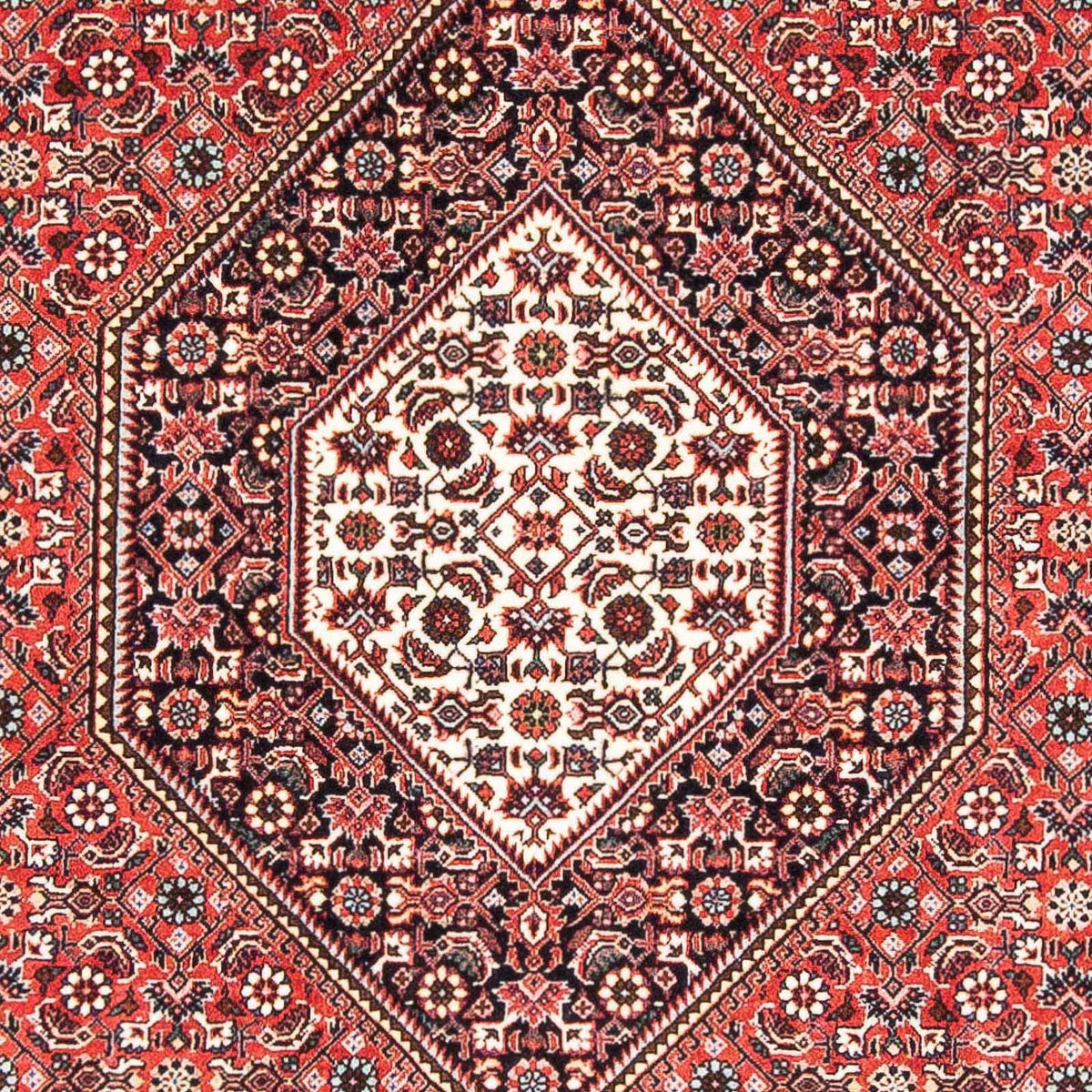 Alfombra persa - Bidjar - 172 x 109 cm - rojo