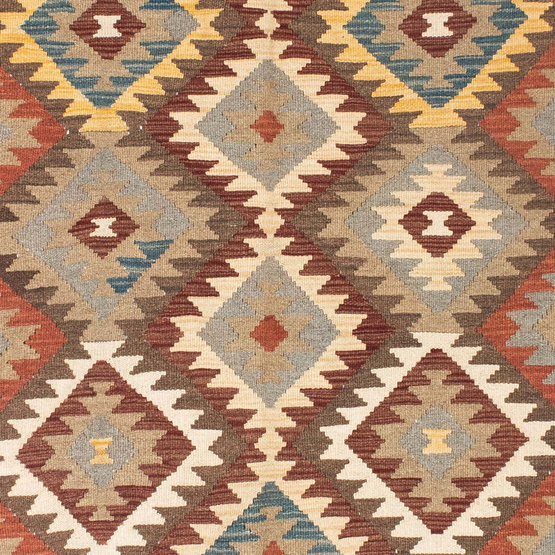 Alfombra Kelim - Oriental - 210 x 150 cm - marrón claro