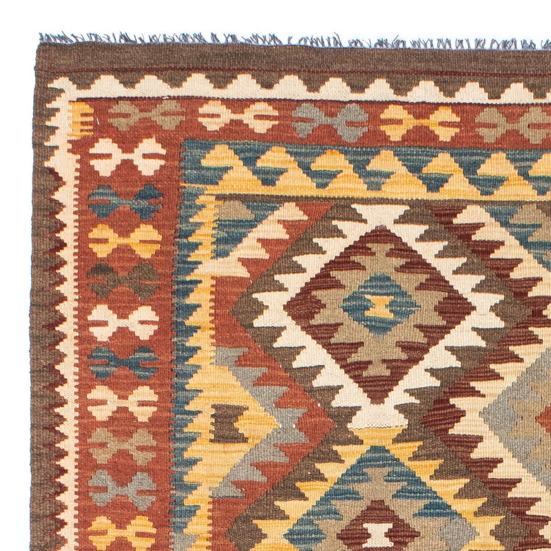 Alfombra Kelim - Oriental - 210 x 150 cm - marrón claro