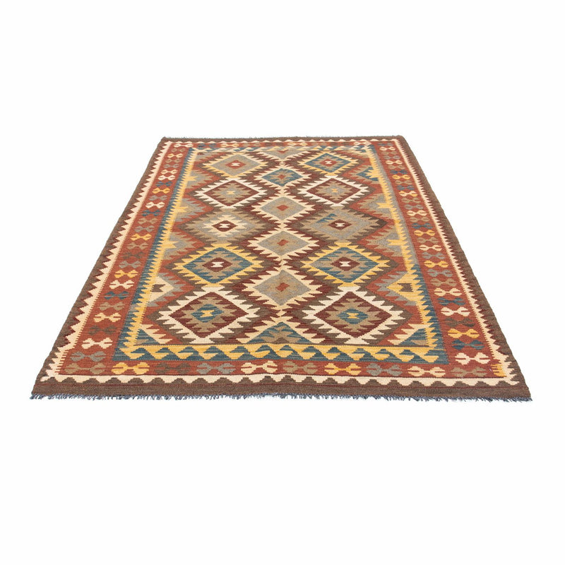 Alfombra Kelim - Oriental - 210 x 150 cm - marrón claro