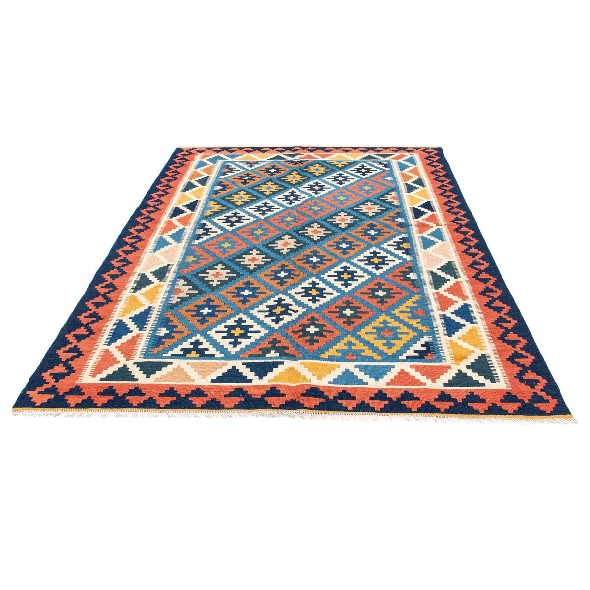 Alfombra Kelim - Oriental - 216 x 154 cm - multicolor